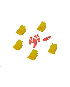 FIS Splice-On Connector Lockable LC Duplex Clip 5 Pack