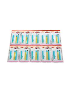 FIS Splice-On Connector LC Multimode Armordillo OM4 3mm / 2mm / 1.6mm Aqua 100 Pack
