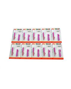 FIS Splice-On Connector  LC Multimode Cheetah 50um OM4 900um Magenta 10 Pack