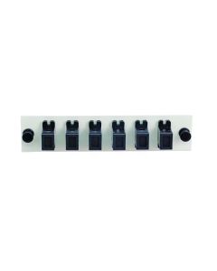 FIS Adapter Plate 6-Pack MTP Multimode Off White