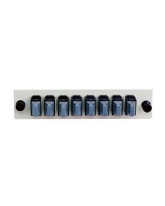 FIS MTP 8 Pack MM/SM Black Adapter Off White Plate