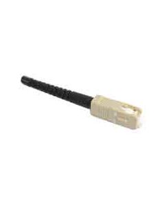 FIS Splice-On Connector Armordillo SC MM 50um OM2 Black - 100 Pack