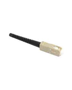 FIS Splice-On Connector Armordillo SC MM 50um OM2 Black - 10 Pack