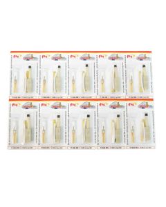 FIS Splice-On Connector Armordillo SC Multimode 62.5um OM1 3mm / 2mm / 1.6mm Beige 100 Pack