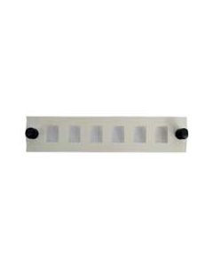 FIS Adapter Plate 6-Pack SC Universal Unloaded Off White