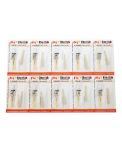 FIS Splice-On Connector Cheetah ST PC Multimode Cheetah 62.5um OM1 900um Beige 10 Pack