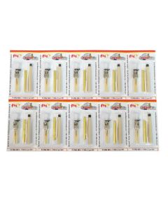 FIS Splice-On Connector Armordillo ST Multimode 62.5um OM1 3mm / 2mm / 1.6mm Beige 10 Pack