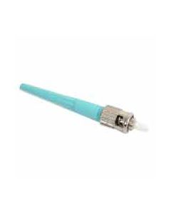 FIS Splice-On Connector Armordillo ST Multimode 50um OM3 3mm / 2mm / 1.6mm Aqua 100 Pack