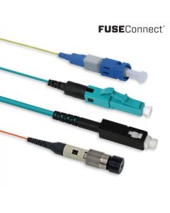 AFL FuseConnect LC PC MM 50um 2mm Black (6pk)