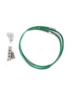 Corning® Hardware Kit with 2 Ground Wires Sheath Ground Clip & Bus