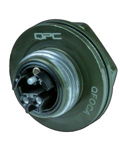 FIS Blue 12-Fiber MM OM1 QFOCA  Plug - Plug 100'