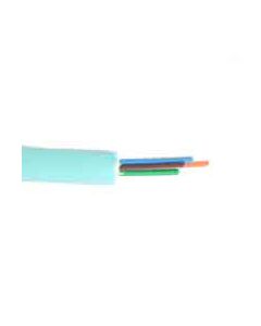 TLC Distribution Cable 4 Fiber Multimode 50/125um (OM3) ClearCurve Riser Aqua  