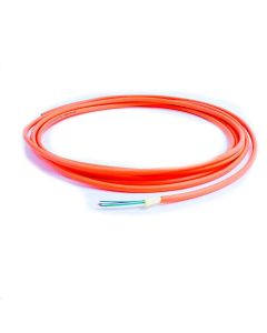 TLC 6 Fiber MM 50um OM2 Distribution Fiber Optic Cable Riser Orange 4.8mm OD