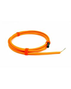 TLC 6 Fiber MM 62.5um OM1 Distribution Fiber Optic Cable 4.8mm OD w/AIA Riser Orange