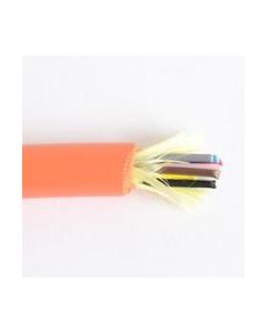 TLC 12 Fiber, 62.5/125um MM Infinicor300, Distribution Fiber Optic Cable, Riser, Orange