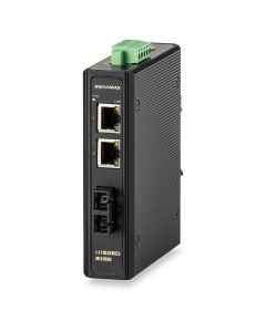Signamax Media Converter SC Multimode I-1100 10/100 TX to 100 FX Industrial