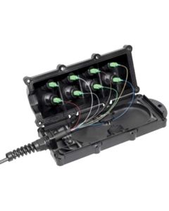 FIS Zeus MST Box, 8 Port, with SC/APC - Pigtail, 1000'