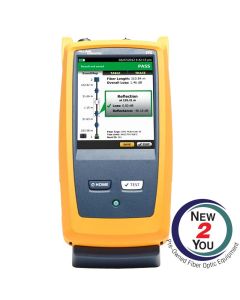 Pre-Owned Fluke Singlemode OTDR for troubleshooting & ext Certi w/ probe