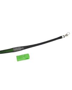 FIS MDU Drop Cable, Singlemode, Pathfinder SC/APC - SC/APC with Mini Pulling Eye Kit, Polyethylene White, 25 feet (Hand Spooled) | Plus Corning® ClearCurve® LBL Fiber