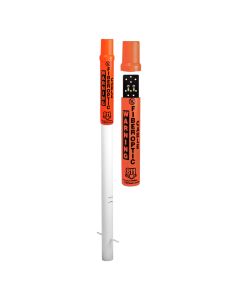 Rhinodome 66” with White Base with 5 Term Test Station, Caution Buried Fiber Optic - 811