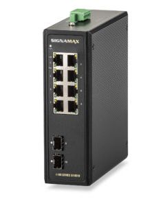Signamax 1-100 8 Port Industrial Gigabit POE+Switch