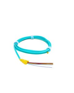 TLC Micro-Distribution Cable 24 Fiber Multimode 50/125um (OM4) ClearCurve Plenum Lime Green  