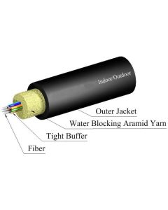 TLC Distribution Fiber Optic Cable with Aluminum Interlocking Armor