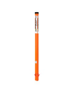 TriView 5-Term Test Station™, 72" Orange Base with Black Cap