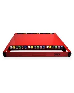 FIS Modular Test Access Point (TAP) Panel 1RU Loaded with (3) Modules      