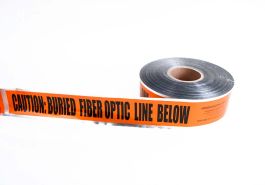to mark buried cables FIBRE OPTIC CABLE BELOW warning tape 250M roll