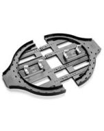 Multilink Sno Shoe with Pole Mount Hardware 24" Adjustable Plastic (One Pair)   