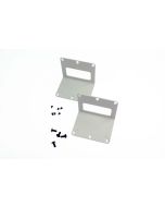 FIS Rack Mounting Brackets 4RU 23" Off White (Pair)