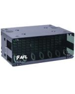 AFL Patch Panel 4RU Holds (12) LGX Adapter Plates Black Unloaded