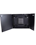 FIS Wall Mount Splice Enclosure 288 Single Fusion Splices Black