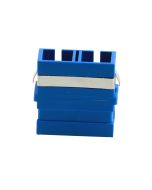 FIS SC Adapter Duplex Blue Singlemode - No Flange