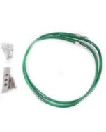 Corning® Hardware Kit with 2 Ground Wires Sheath Ground Clip & Bus       