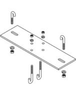 2-Post Rack Mounting Kit for 8"- 12" Wide Cable Runway/Ladder Rack