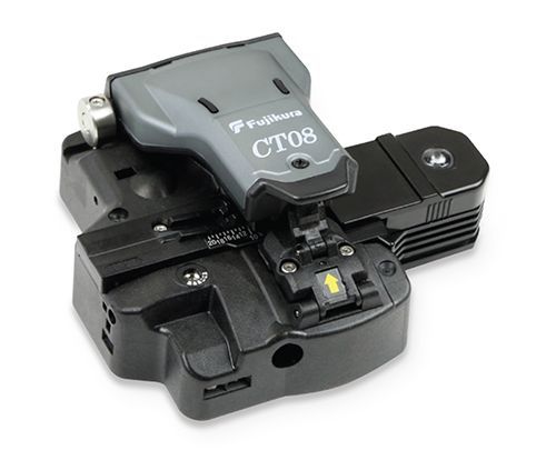 AFL CT08 Fiber Optic Cleaver & AD-50 Adapter Plate CC-34 Case 