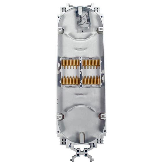Commscope FOSC400-B4-24-1-BGV w/ B Tray-24  Fiber Optic Splice Closure  New 